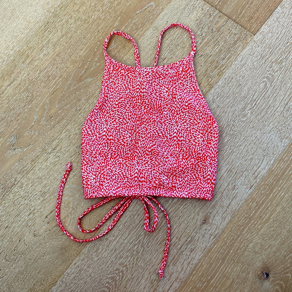 Halter Tie Back Bikini Top